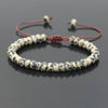 Trendy Abacus Beads Bracelet Men Indian Onyx Stone Women Bracelet Lucky Chakra Friendship Couples Bracelet Female Jewelry Gift