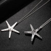 Trendy Big Starfish Pendants Female Necklace Silvery Long Chain Necklaces Jewelry For Women 2022 Gifts 11.11