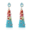 Trendy Earring Drop Earrings S925 Pin Jewelry Printing Resin Retro Vintage Long Women's Fashion Painting Sexy 2020 New ChALkeR