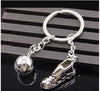 Trendy Football Shoes Football Pendant Key Chain Men's Key Chain Metal Accessories Party Jewelry