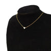 Trendy Heat Pendant Choker Necklace for Women Wedding Punk Small Gold Color Short Chain Necklace Jewelry