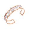 Trendy Love Heart Cuff Bracelet For Woman Colorful Crystal Stainless Steel Bracelets&amp;Bangles Wedding Jewelry Party Gifts 2022