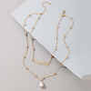 Trendy Multilayered Moon Necklace For Women Crystal Gold Pearl Choker Necklaces 2021 Trend Jewelry Gift чокер