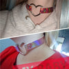 Trendy Sexy Necklace Women Choker PU Leather Chocker Handmade Metal Laser chocker Rainbow Punk Gothic Necklaces Collier Jewelry