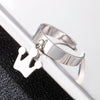 Trendy Silverly Crown Classic Stainles Steel Ring For Men Women Friendship Engagement Wedding Open Rings Party Gift Jewelry 2022