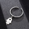 Trendy Silverly Cute Hand Hollow Love Ring For Women Men Lover Couple Rings Set Friendship Engagement Wedding Party 2022 Jewelry
