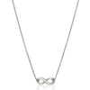 Trendy Simple Infinity Symbol Choker Necklace For Women Gold Color Collar Collier femme Statement jewelry Valentine's Day Gifts