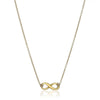 Trendy Simple Infinity Symbol Choker Necklace For Women Gold Color Collar Collier femme Statement jewelry Valentine's Day Gifts