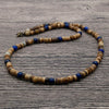 Trendy Summer Bohemia Ethnic White Coconut Surfer Necklace Men Tribal Jewelry Handmade Vintage Wooden Beads Necklace For Men