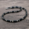 Trendy Summer Bohemia Ethnic White Coconut Surfer Necklace Men Tribal Jewelry Handmade Vintage Wooden Beads Necklace For Men