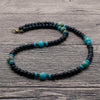 Trendy Summer Bohemia Ethnic White Coconut Surfer Necklace Men Tribal Jewelry Handmade Vintage Wooden Beads Necklace For Men