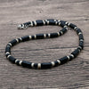 Trendy Summer Bohemia Ethnic White Coconut Surfer Necklace Men Tribal Jewelry Handmade Vintage Wooden Beads Necklace For Men