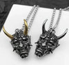Trendy Tauren Mask Skull Head Ring Men's Ring Opening Adjustable Hip Hop Punk Jewelry Accessories Party Gifts