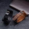 Trendy Totem Design Nordic Double Axe Irish Cross Bracelet Leather Woven Men's Bracelet Viking Accessorie Genuine leather jewelr