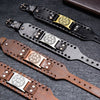 Trendy Totem Design Six-pointed Star Bracelet Men's Bracelet Leather Woven Viking Accessorie Party Jewelry