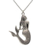 2020 New Fashion Jewelry Vintage Silver Bronze Mermaid Pendant Girl's Gift Necklace   DY227