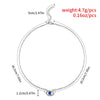 Turkey Blue Evil Eye Necklace Charm Blue Rhinestone Eye Choker Necklace for Women Boho Jewlery