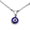 Turkish Blue Evil Eye Pendants Necklaces for Women Alloy Leather Chain Necklace Women Girls Jewelry Good Luck