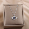 Turkish Evil Eye Pendant Necklace for Women Stainless Steel Gold Color Necklaces 2023 Trend Choker Lucky Aesthetic Jewelry femme