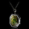 Tv Magic School Slytherin-Horcrux-Locket Snake Necklaces Slytherin College Treasures Voldemort's Horcruxes Pendant Necklace