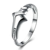 Twisted Geometry 925 Sterling Silver Ring
