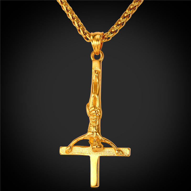 Top 10 Upside Down Cross Necklaces - Meaning and Symbolism of The St. –  Innovato Design