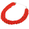 U7 Maxi Necklace Women Red/Black Nigeria Bead Choker Bohemia Necklace Statement Necklace Jewelry For Women N374