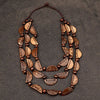 UDDEIN Bohemia Statement Necklace Women Multi Layer Bib Beads Wood Pendant Long Necklace Vintage Boho Jewelry Handmade Collar