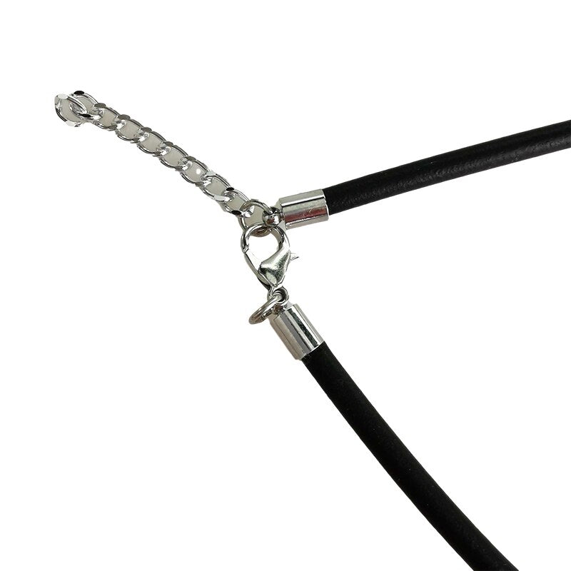 UKEBAY Handmade Pendant Necklaces For Women Rubber Chain Gold Color Accessories Statement Necklace Ethnic Jewelry For Party