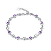 Luxury Brand Women Bracelet 925 Unique Silver 3A Zircon Charm Bracelet for Women Trendy Bracelets & Bangles Jewelry Gift
