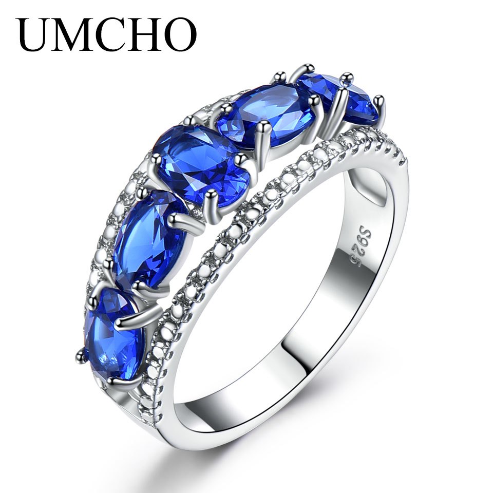 Created Oval Tanzanite Colorful Gemstone Jewelry 925 Sterling Silver Rings For Female Anniversary Gifts Fine Jewelry New