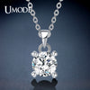 UMODE Brands Zirconia Necklace Pendants Long Friends Gifts for Women Korean Kids Jewelry Sautoir Femme UN0309