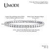 UMODE Clear Crystal Tennis Bracelet for Women Men Bracelet Cubic Zirconia Jewelry Party Wedding Hip Pop Accessories 2021 UB0097D