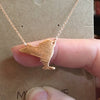 US Capital York Geographic Map Necklaces Geometric NY State American USA Map Necklaces For Hometown Gifts Jewelry