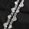 UWIN 9mm Cuban Chain Baguette Choker Micro Paved  Iced Out Cubic Zirconia Necklacs Hip Hop Jewelry for Drop Shipping