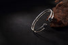 Real 925 Sterling Silver Fine Jewelry Natural Turquoise Balls Bangle 2 Layers Hollow Bijoux Women Simple Ethnic Bangles