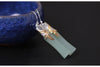 Real S925 Sterling Silver Natural Jade Earrings Handmade Bamboo Dangle Earrings for Women Ethnic Brincos Bijoux Jewelry