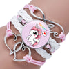 Unicorn Braided Kids Bracelet for Girls  Friendship Bracelets Jewelry Multi-layer Charm Bracelet  Jewelry