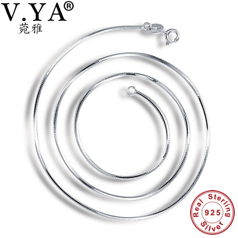 Unique 100% Real Pure 925 Sterling Silver necklace Yi Gu chain for women men .TOP quality Fine Jewelry   NL-100