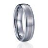 Unique Men Wedding Band Ring Tungsten Silver Color anillos bague bijoux femme No Scratch Couple Rings For Women