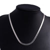 Unique Snake Chains Necklaces for Women Simple Style Choker Necklace Gold Silver Color Collier Daily Jewelry Accessories