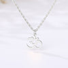 Unisex Indian Sanskrit OM Symbol Necklace For Woman Men Gold Color Delicate OM Necklaces Pendants Jewelry Accessories