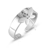 Unisex Simple Silverly Dragonfly Stainless Steel Rings For Woman Men Valentine's day Party Jewelry Girl's Friend Ring