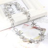 Unisex Thorn Choker Necklace Classics Alloy Necklace Classic Hip Hop Clavicle Chain Necklace Personality Trendy Jewelry