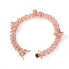 Uwin Mini Butterfly Cuban Link 9mm Pink choker Cz Punk Miami Link Bling Bling Hip Hop Jewelry For Gift