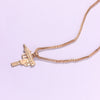 Uzi Small Pistol Pendant Necklace Temperament Popular Short Necklace Necklace Jewelry