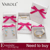 VAROLE Line & Elegant Circle Stainless steel Necklace For Women Necklaces Personalize Chokers Colar feminino
