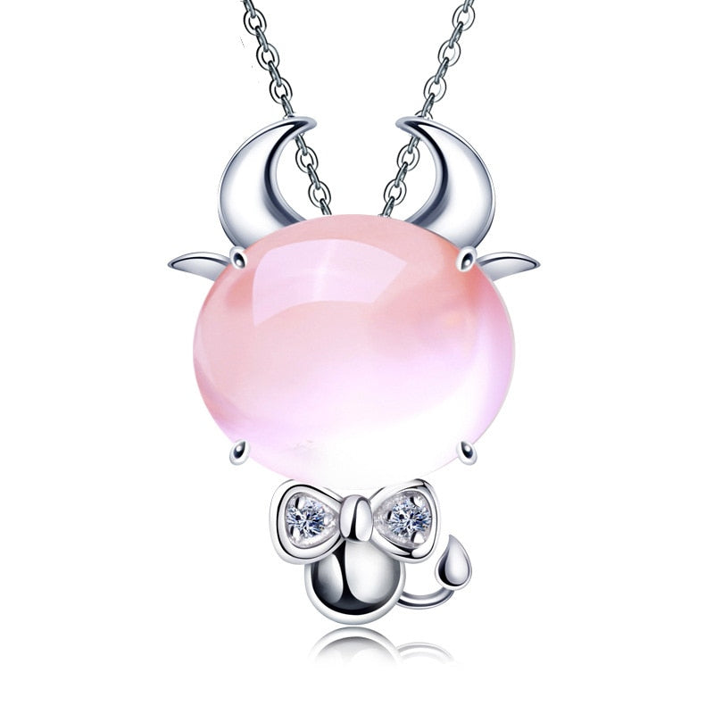 12 Chinese Zodiac Pendants&Necklaces Cute Rat/Ox/Tiger/Rabbit/Dragon/Snake/Horse/Goat/Monkey/Rooster/Dog/Pig Necklaces