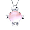 12 Chinese Zodiac Pendants&Necklaces Cute Rat/Ox/Tiger/Rabbit/Dragon/Snake/Horse/Goat/Monkey/Rooster/Dog/Pig Necklaces