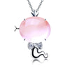 12 Chinese Zodiac Pendants&Necklaces Cute Rat/Ox/Tiger/Rabbit/Dragon/Snake/Horse/Goat/Monkey/Rooster/Dog/Pig Necklaces